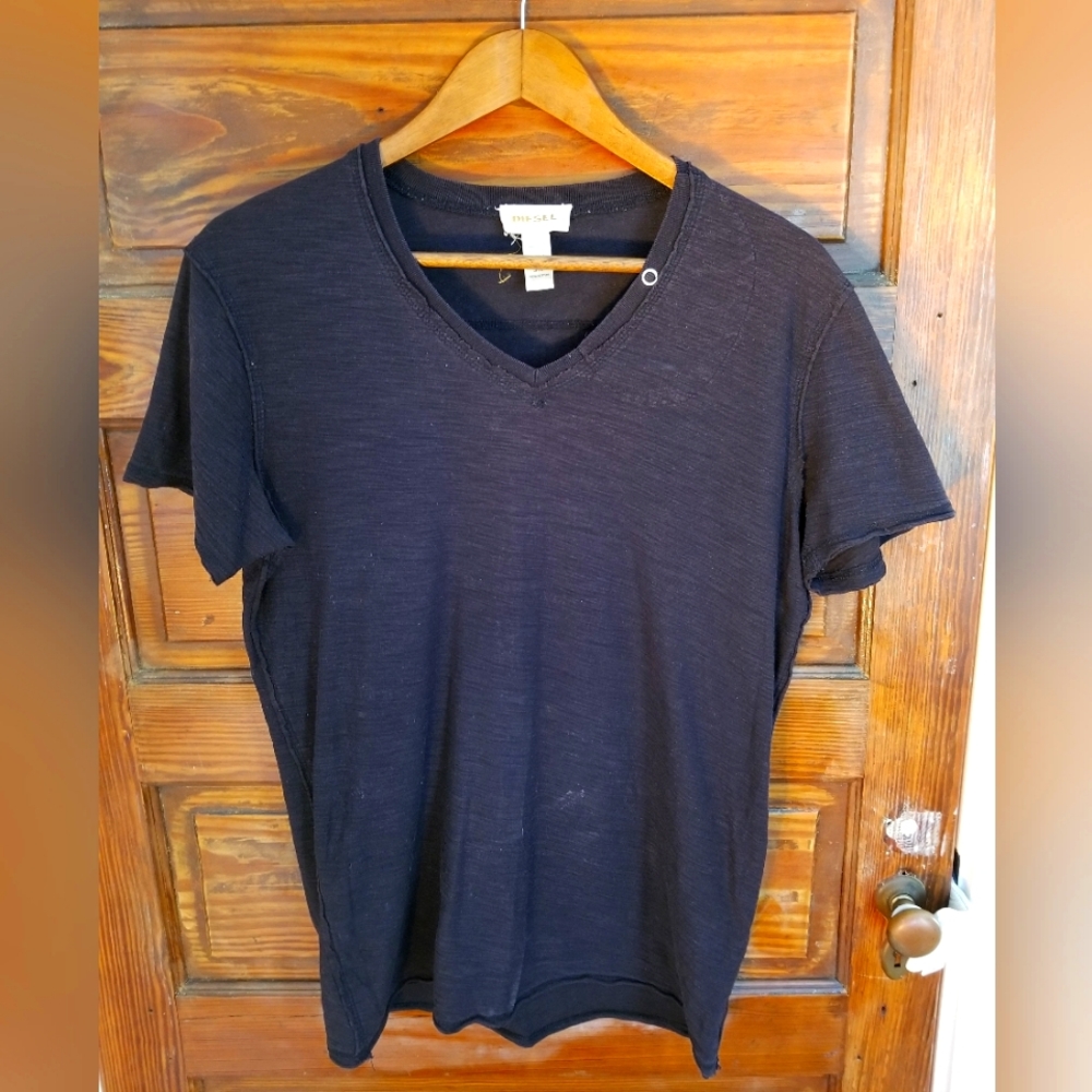 Cheeky lil Diesel Black Tee with secret pocket